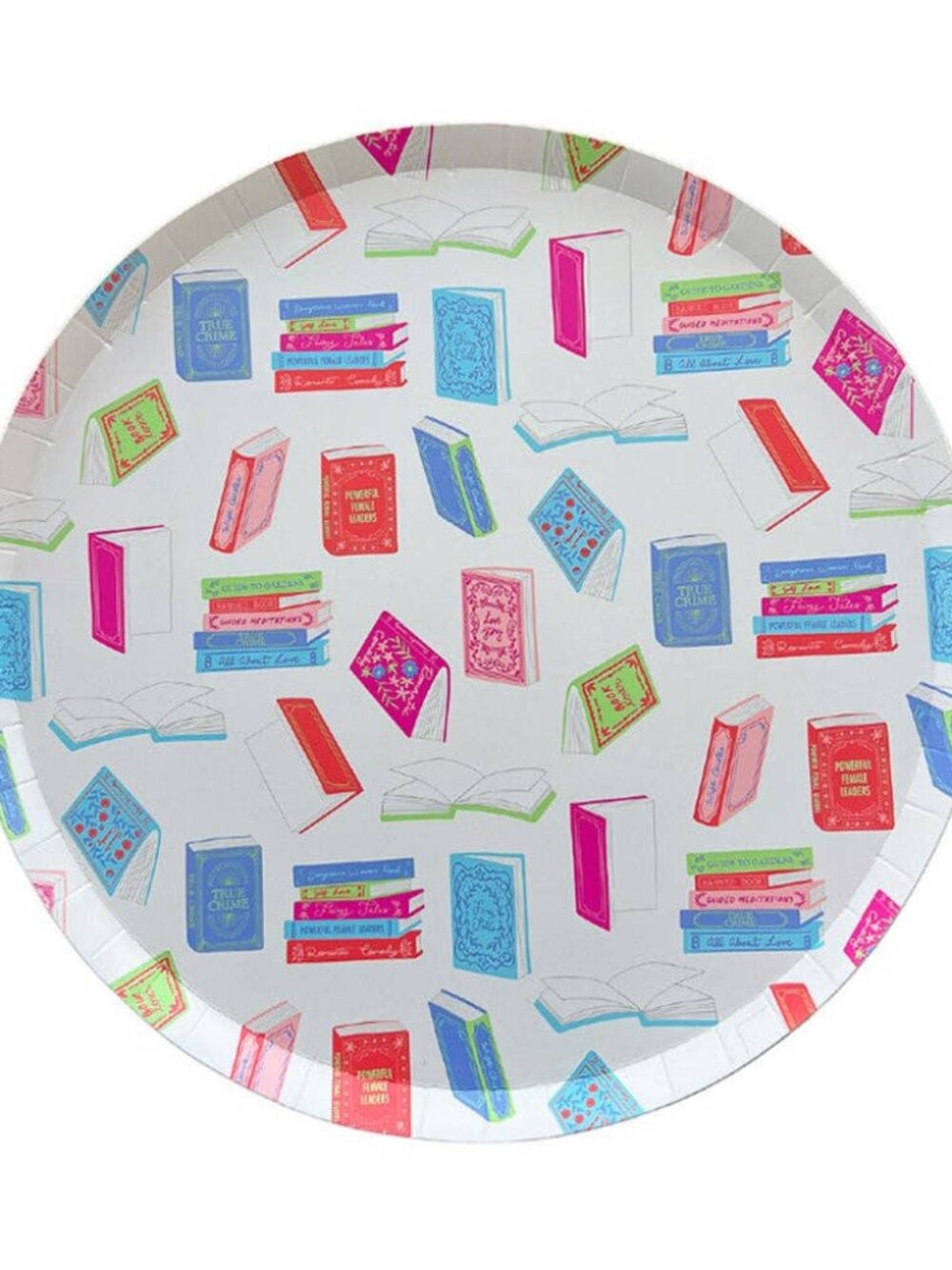 Book Club Dinner Paper Plates